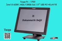 Tazga Pc - 1705 / İntel İ5-6200 /4Gb/120Gb Ssd /17